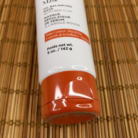 Arbonne Oil Balancing Mask With Red Clay 5 oz New Sealed Tube - Picture 2 of 4